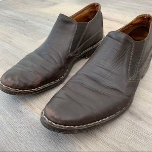 John Varvatos leather boots. Sz 10.5